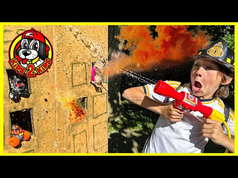 Monster Jam & Hot Wheels Monster Trucks 🚒 5 Alarm is Afraid to be a Fire Truck!