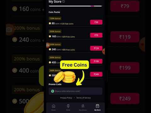 Pocket FM free coins 😍 | How to get pocket fm free coins #shorts #pocketfm