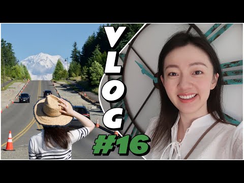 VLOG#16 | 淘宝转运开箱 | 种奥斯汀月季+桂花 | West Elm吊灯 | Farmers Market | 波特兰+ Cannon beach三日游