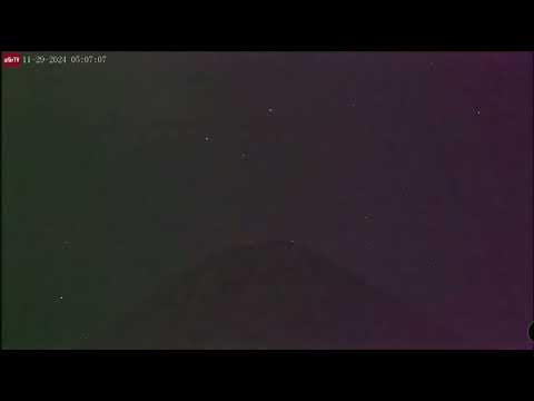 Nov 29, 2024: Meteor spotted over Fuego volcano in Guatemala