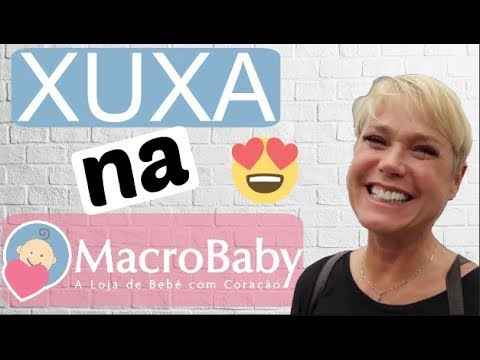 Xuxa a Rainha dos Baixinhos fazendo Enxoval na Macrobaby em Orlando