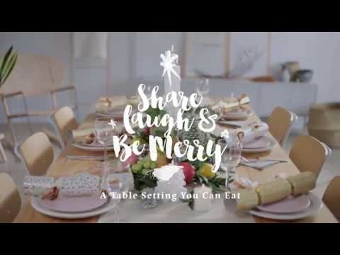 【可以吃的餐桌裝飾 A Table Setting You Can Eat】