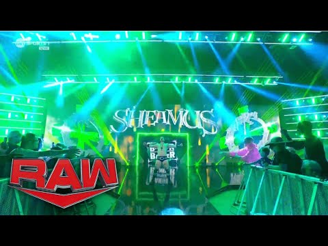 Sheamus entrance with a new theme song: WWE Raw #1625, July 15, 2024