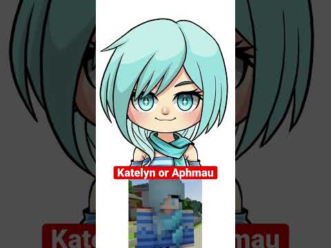 😍Speed Draw Gacha Edit 💜 Katelyn or Aphmau #aphmau #roblox #gachaedit