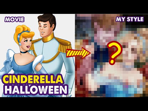 Drawing: Cinderella Has A Worst Nightmare By The Prince - #Halloween