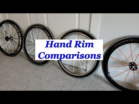 Spinergy TC Hand Rims Comparison w/ Natural Fit And Standard