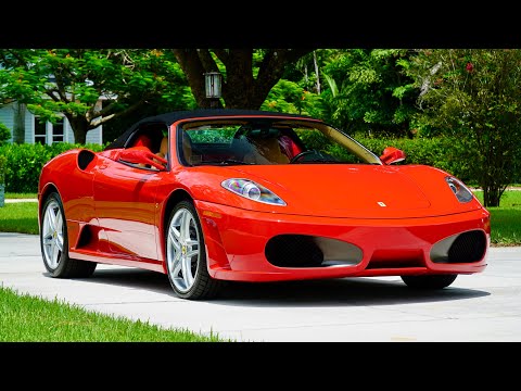 2008 Ferrari F430 Spider Top-down