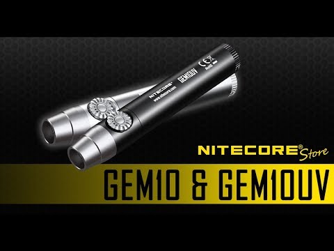 (Discontinued) NITECORE GEM10 & GEM10UV Gem Identification Flashlights w/ Brightness Adjustment