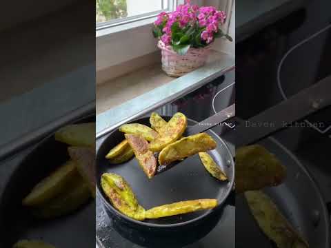 potato wedges indian style #potatorecipe #indianrecipe