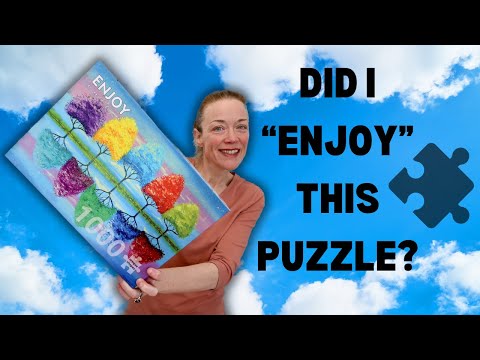 My First ENJOY PUZZLE Jigsaw (A Colourful Tree Build)