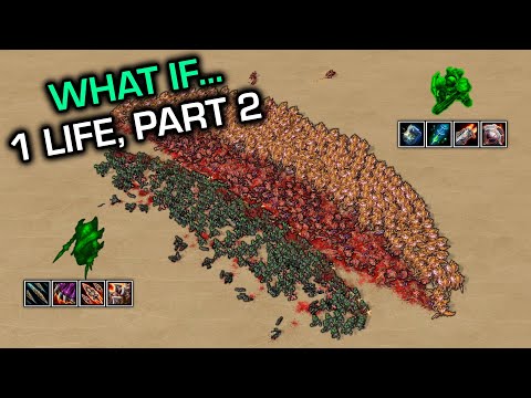 What if every unit had 1 hp, again?【Daily StarCraft Brawl】