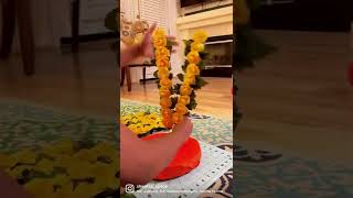 Easy #ganeshchaturthi festival decoration #diy #diydecorations #festivaldecor #shorts #youtubeshorts