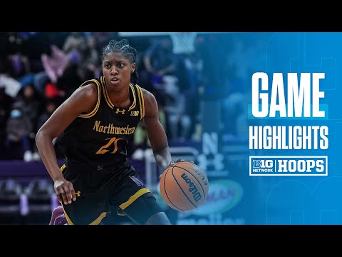 UNLV at Northwestern | HIGHLIGHTS | Big Ten Women's Basketball | 12/18/24