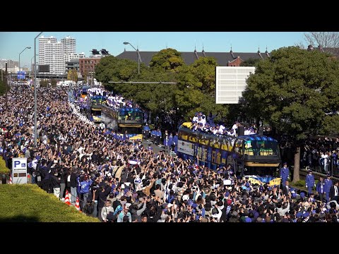 ＤｅＮＡが日本一パレード　プロ野球