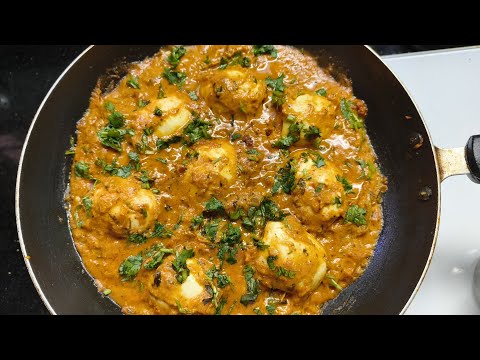 Easiest EGG Curry Recipe EVER Made in 10 Minutes!