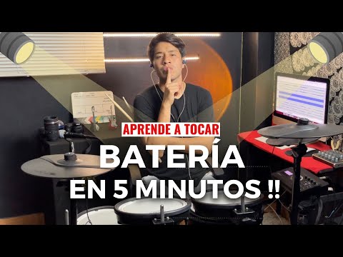 como TOCAR bateria fácil y rápido en 5 MINUTOS