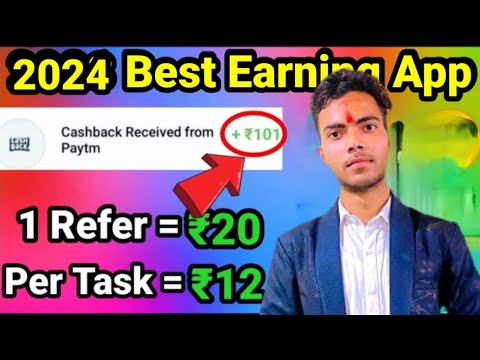 New refer and earn app 2024 || 1 refer 20rs without investment