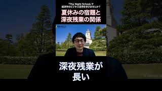 【行動経済学】夏休みの宿題をあとまわしにしていた人は深夜残業が多い？