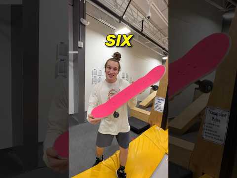 6 WAYS TO SKATEBOARD ON A TRAMPOLINE! 🤯