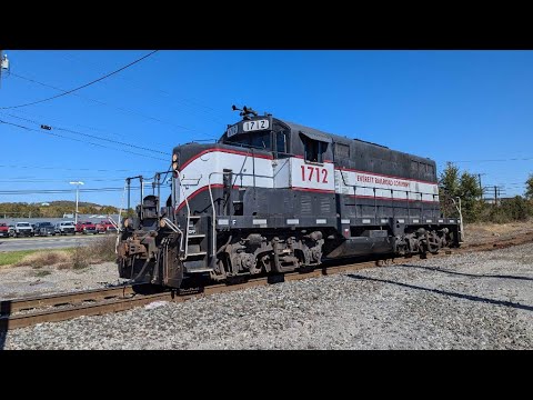 Switching at Everett Railroad Company - Railfanning - Duncansville, PA (10/17/24)