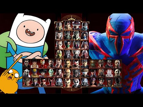 Mortal Kombat 9 - FINN & SPIDERMAN 2099 - Expert Tag Ladder - Gameplay @(1080p) - 60ᶠᵖˢ ✔