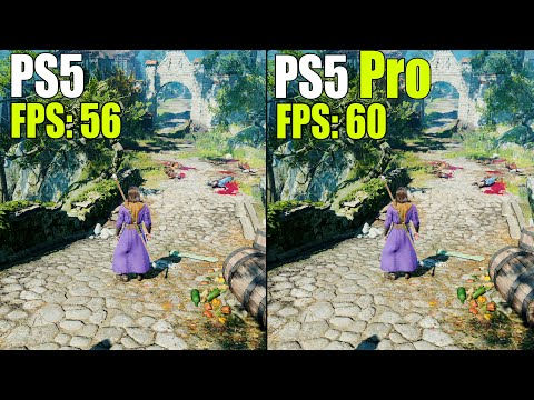 Baldur's Gate 3 on PS5 vs. PS5 Pro  | Graphics, Resolution and FPS Test