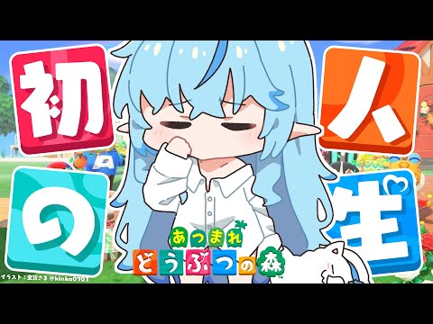 【あつまれ どうぶつの森】#19 BGM代わりにどうぞ。どう森雑談【 雪花ラミィ /ホロライブ】