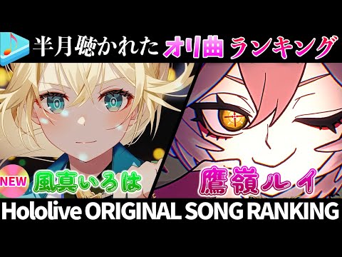 【gozaru】半月で一番聴かれたオリ曲は？オリ曲ランキング 30 most viewed song in this month 2024/6/11～2024/6/25【ホロライブ】