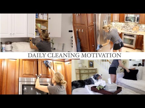 DAILY CLEANING MOTIVATION | RELAXING CLEAN WITH ME