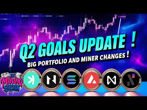 My Crypto Portfolio and Crypto Mining Goals Q2 2024 Update ! Finalizing Plans For The 2025 Bullrun 🔥