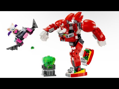 Lego Sonic the hedgehog Knuckles guardian mech review