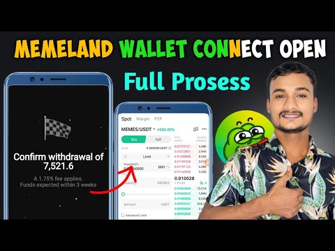 Memeland Token Withdrawal Start 🤑 | Memeland wallet connect Open | Memeland Withdrawal Live