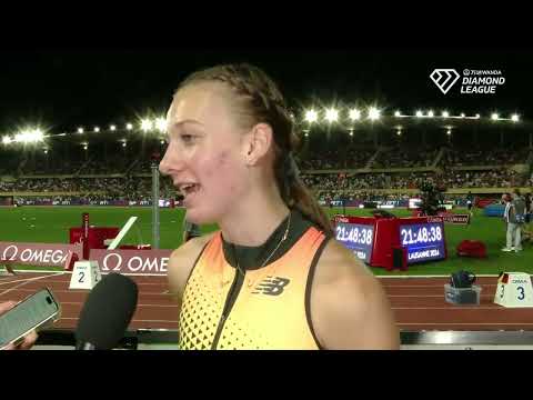 Femke Bol 400m Hurdles win at the Lausanne Diamond League