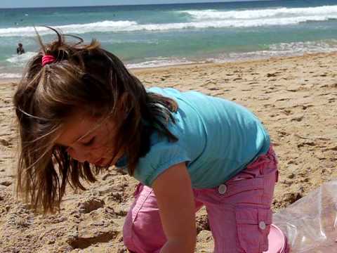 Ruby & Clara on Manly beach