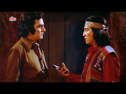 अगर भरोसा नहीं तो ये बन्दुक से मुझे मरदो - Feroz Khan, Danny Denzongpa Action Kaala Sona Scene 9