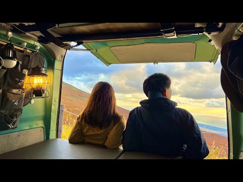 Minivan Life | Akita, Japan | A Secret Spot and Beautiful View