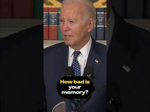 Biden reacts to report that his memory has “significant limitations” #news #biden #politics #trump