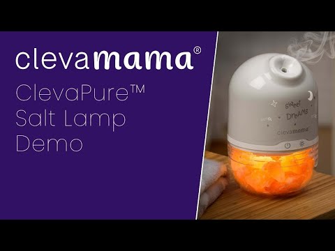 How To Use Your Clevamama ClevaPure Himalayan Salt Lamp and Humidifier