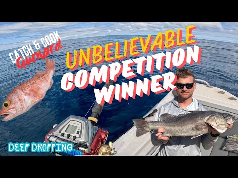 Unbelievable Competition Winner | Catch & Cook Gurnard | Perth Deep Dropping