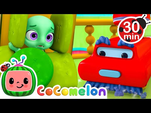 Don't Be Scared Of Mr. Vacuum + MORE CoComelon JJ's Animal Time Kids Songs | Animal Songs for Babies