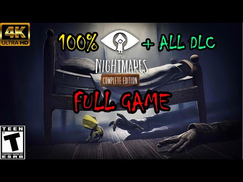 Little Nightmares: Complete Edition - 100% Full Playthrough + All DLC (All Collectibles)