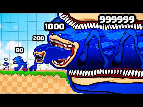 Evolving a MAX LEVEL SHIN SONIC!