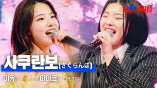 스미다아이코(住田愛子)X카노우미유(かのうみゆ) - 사쿠란보(さくらんぼ)｜한일가왕전 6회