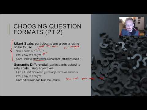 PSYC 219: Chapter 7: Survey Methods