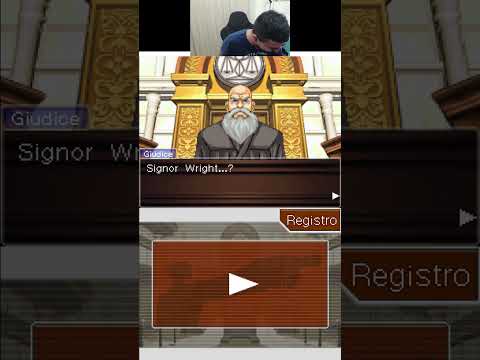 Concordo Signor Giudice! #aceattorney #phoenixwright #shorts