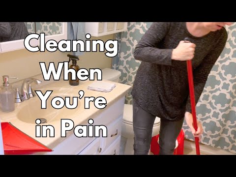 Cleaning When in PAIN | 4 Practical Ideas to Make Things EASIER | Cleaning MOTIVATION