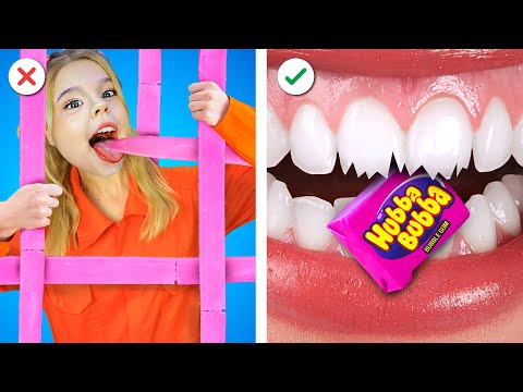 Sneaking Candy Into Jail!  Gadgets vs Hacks! Funny Situations in Jail By Crafty Hype