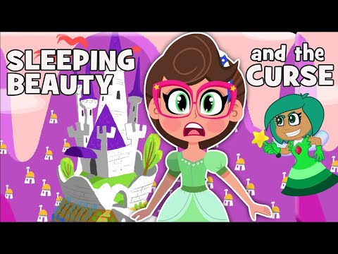 Sleeping Beauty MEETS THE EVIL FAIRY!!  👑😴 Animated Stories for Kids with Ms. Booksy (Cool School)