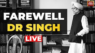 Dr Manmohan Singh Death News LIVE : Sonia Gandhi, Rahul & Priyanka Pay Last Respects To Dr Singh