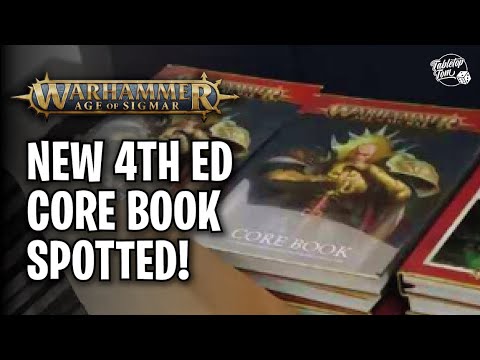 New Age of Sigmar 4th Ed Core Book Spotted